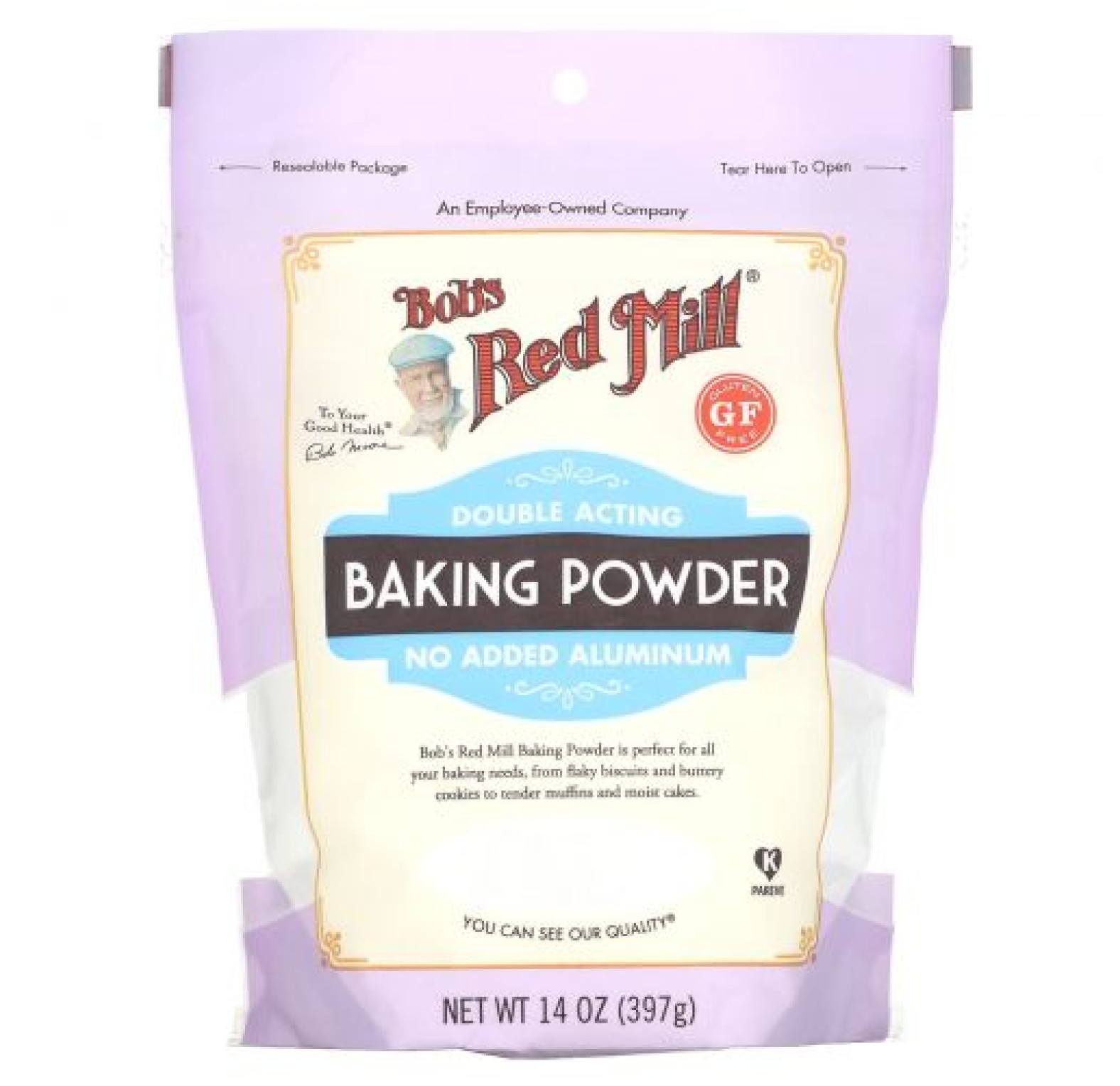 Bob's Red Mill, Пекарный порошок двойного действия, 397 г