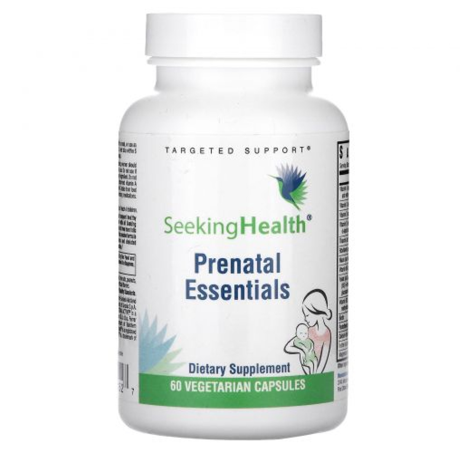 Seeking Health, Prenatal Essentials, 60 вегетарианских капсул