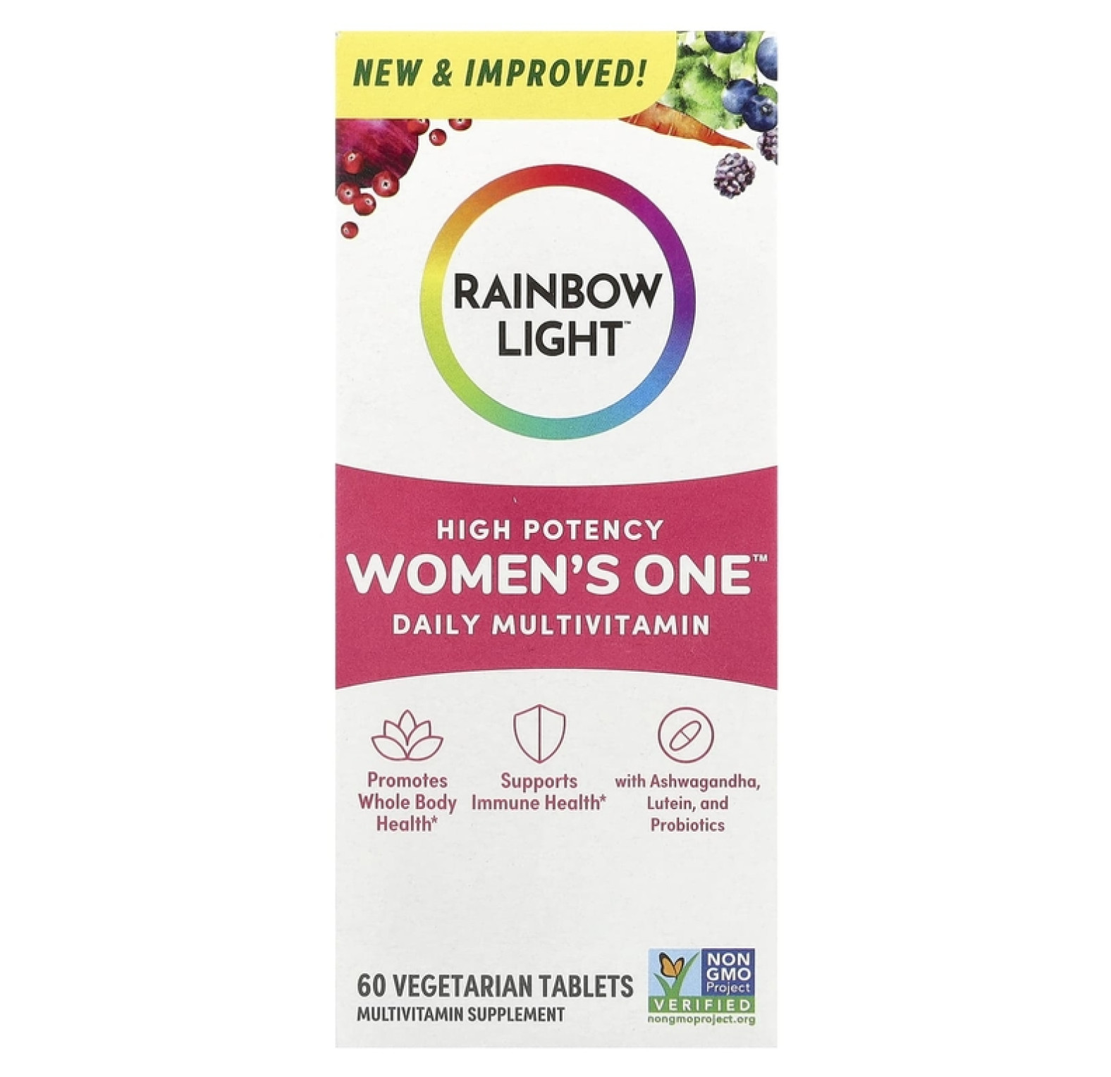 Rainbow Light, Women's One, мультивитамины, 60 таблеток