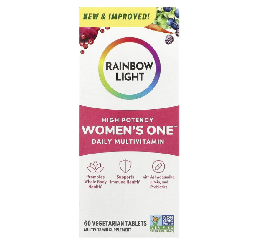 Rainbow Light, Women's One, мультивитамины, 60 таблеток