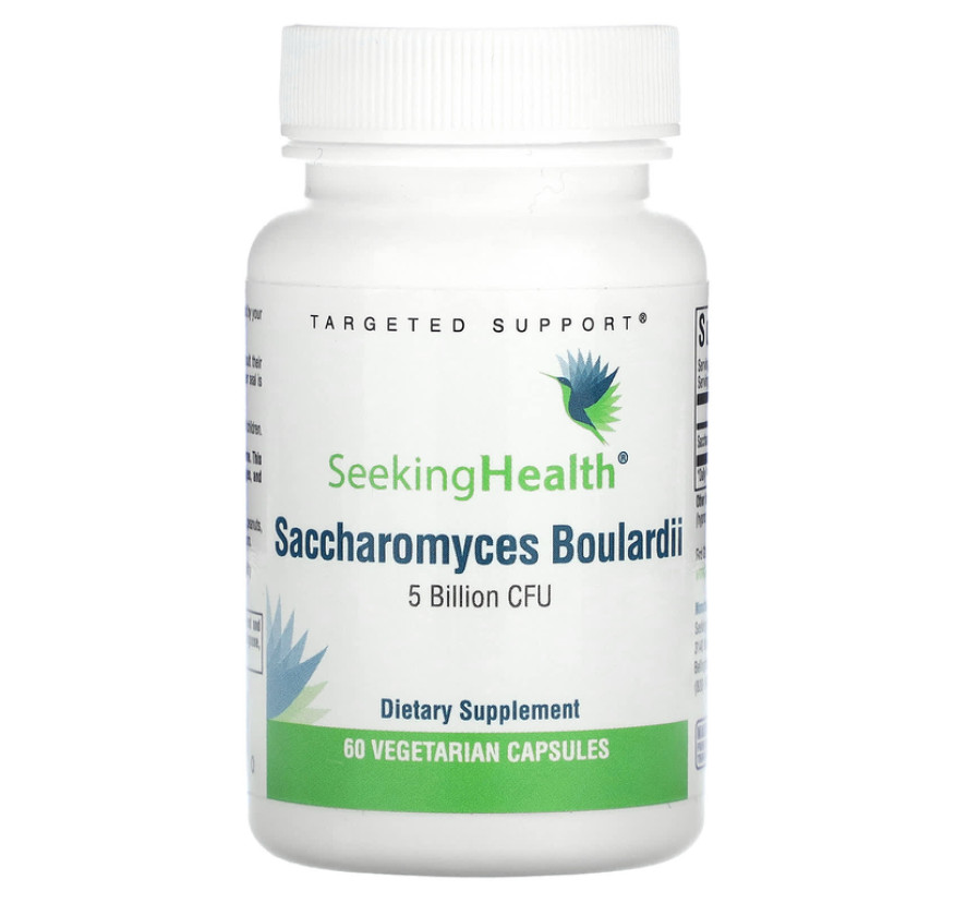 Seeking Health, Сахаромицеты Буларди, 5 млрд КОЕ, 60 вегетарианских капсул