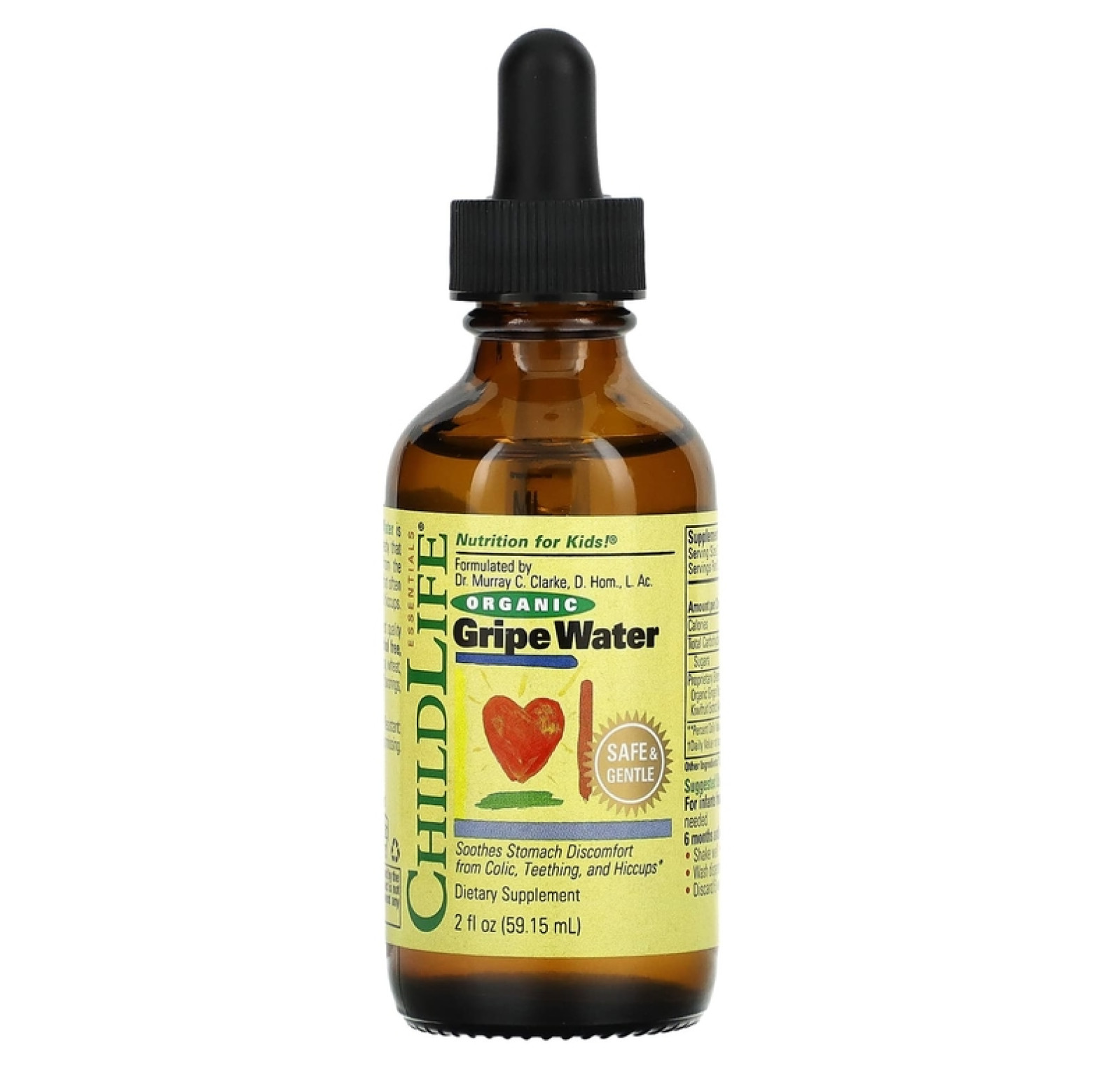 ChildLife Essentials, Органическая Вода против коликов, 59,15 мл