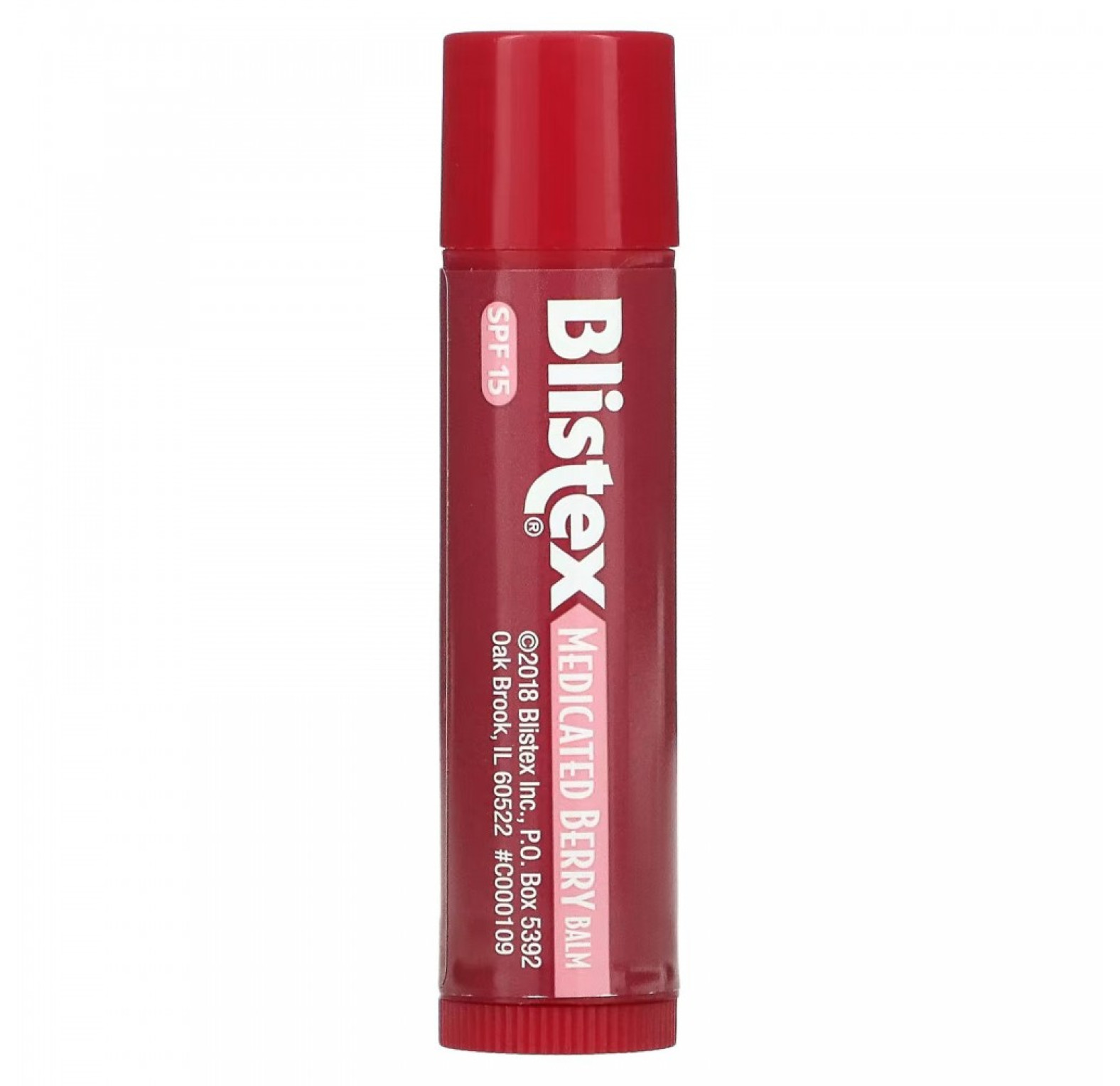 Blistex, заживляющий бальзам, защита губ с солнцезащитным фильтром, SPF 15, ягоды, набор, 2 шт по 4,25 г