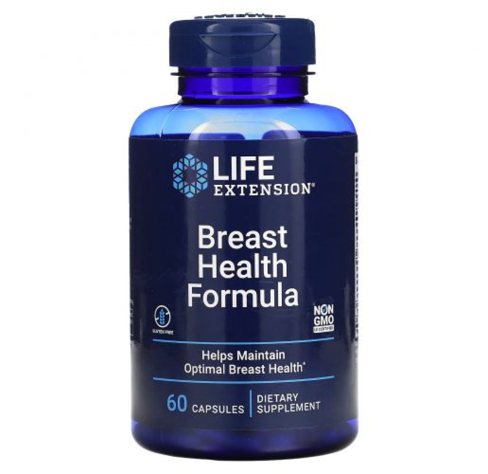 Life Extension, состав для здоровья молочных желез, 60 капсул