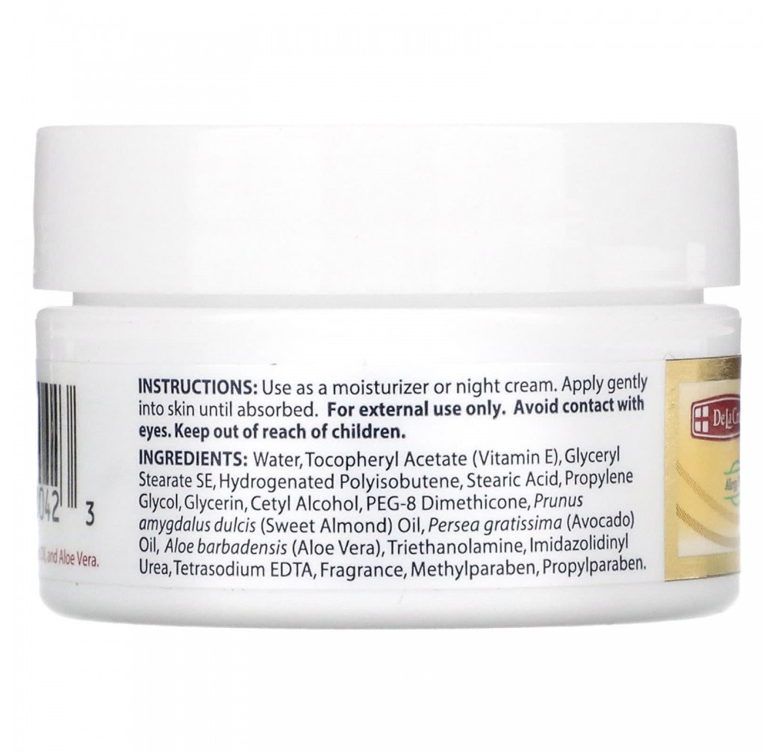 De La Cruz, Крем с витамином Е, 12 г