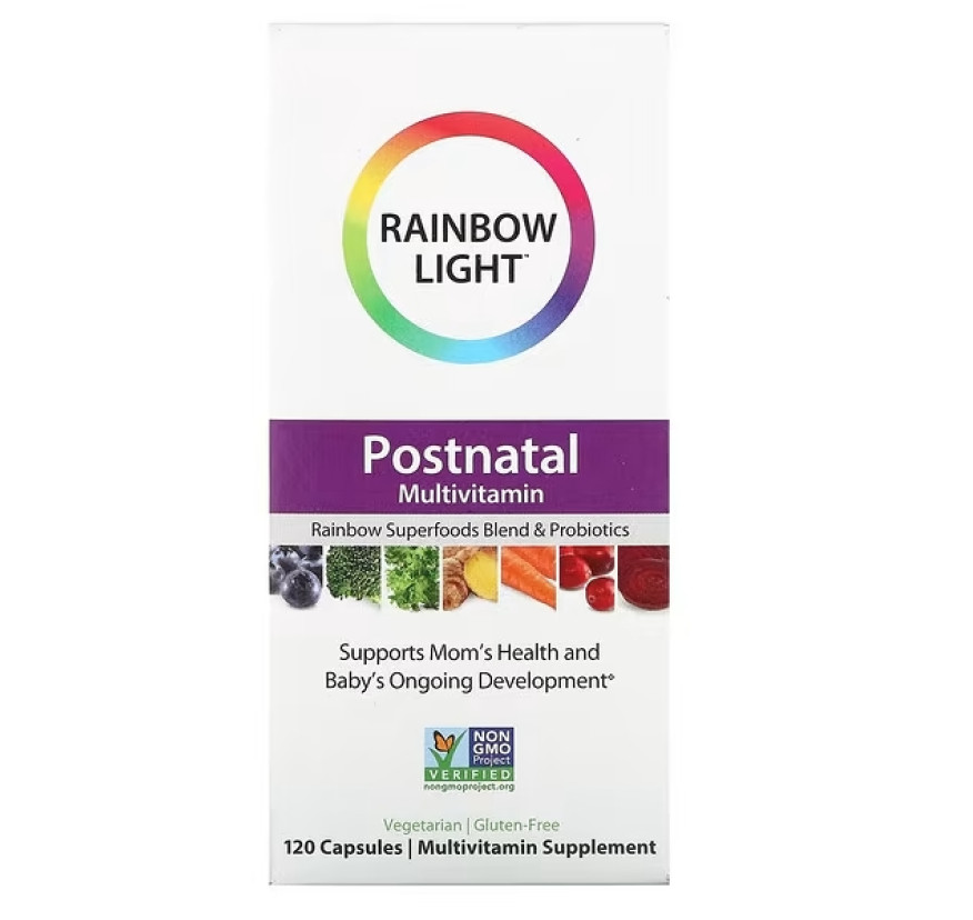 Rainbow Light, Мультивитамины для послеродового периода, 120 капсул