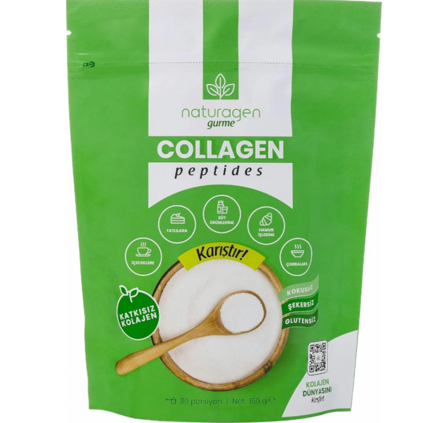 Naturagen,Говяжий коллаген 1 и 3 типа, порошок, 150 грамм