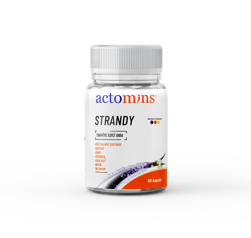 ACTOMINS®, Strandy,Капсулы для активации роста волос, 60 капсул