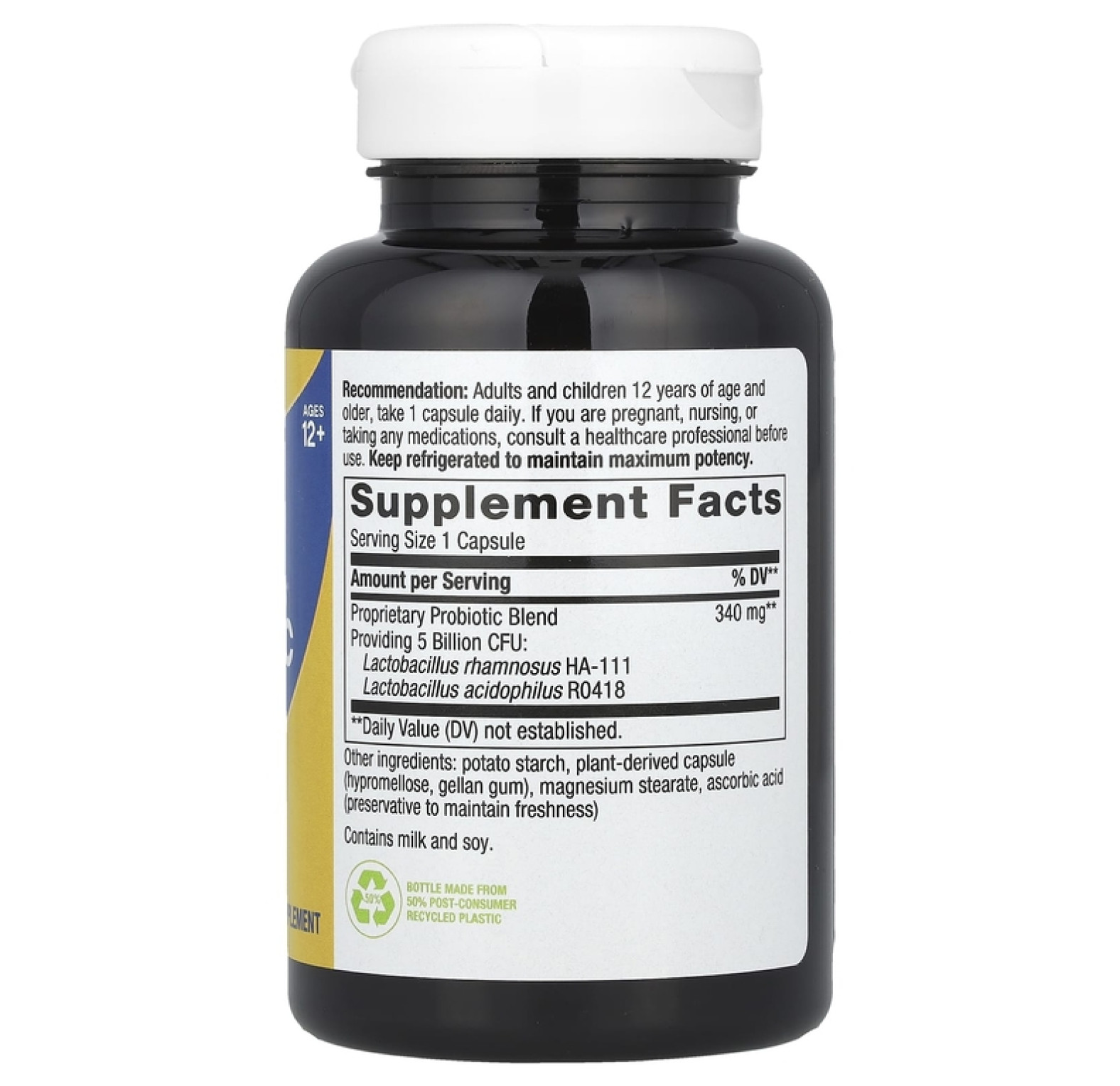 Nature's Way, Primadophilus, классический, для детей от 12 лет, 5 млрд КОЕ, 180 вегетарианских капсул