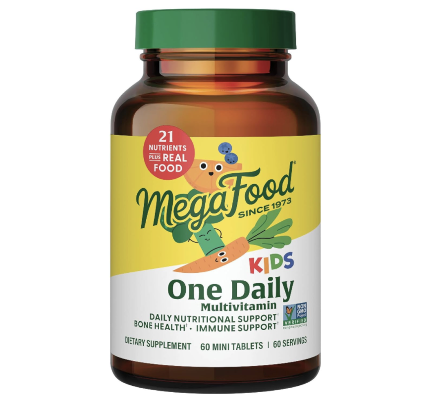 MegaFood, Kids One Daily, витамины для детей, 60 таблеток