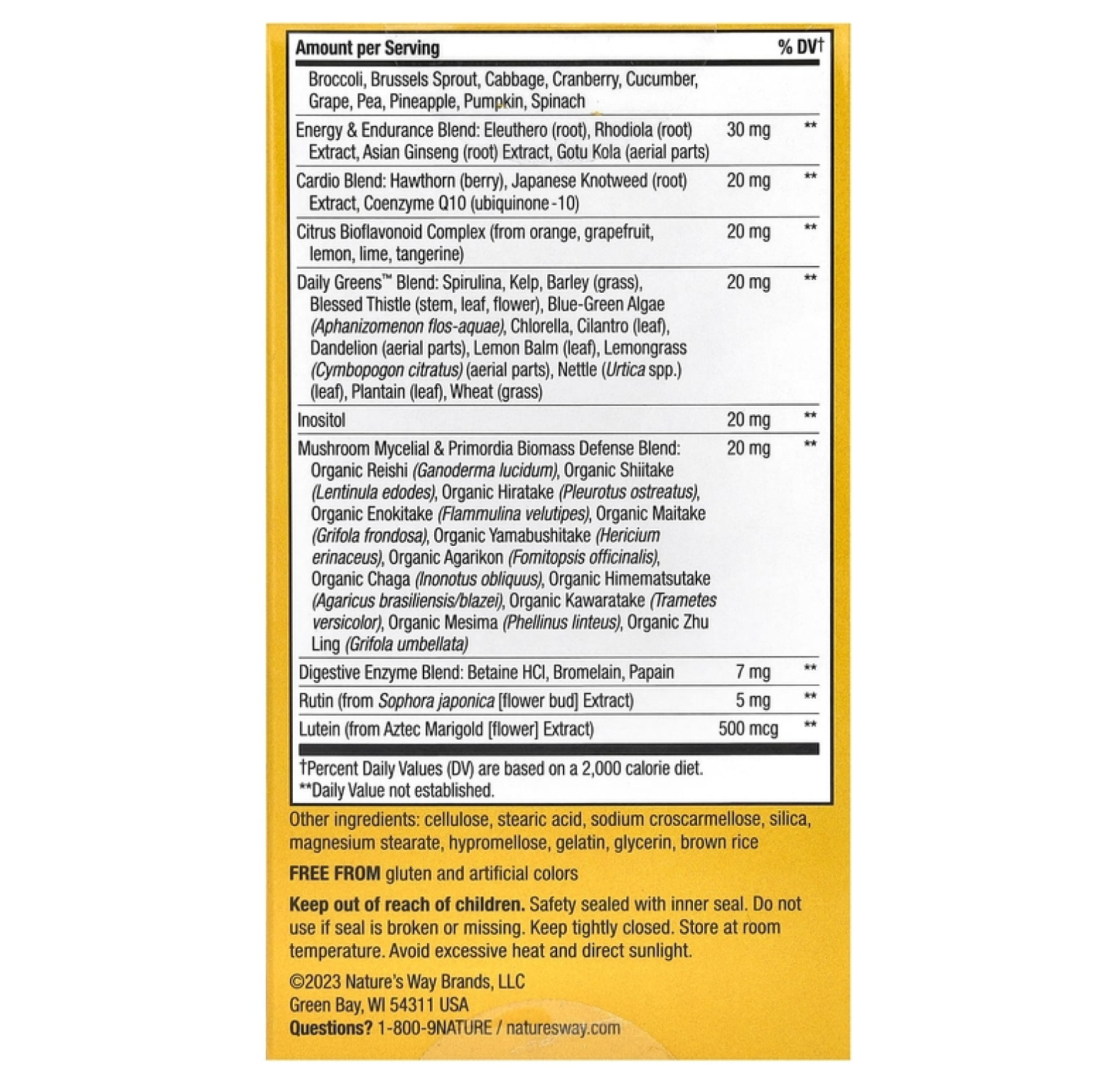 Nature's Way, Alive! суперэффективные, комплексные мультивитамины для мужчин, 60 таблеток