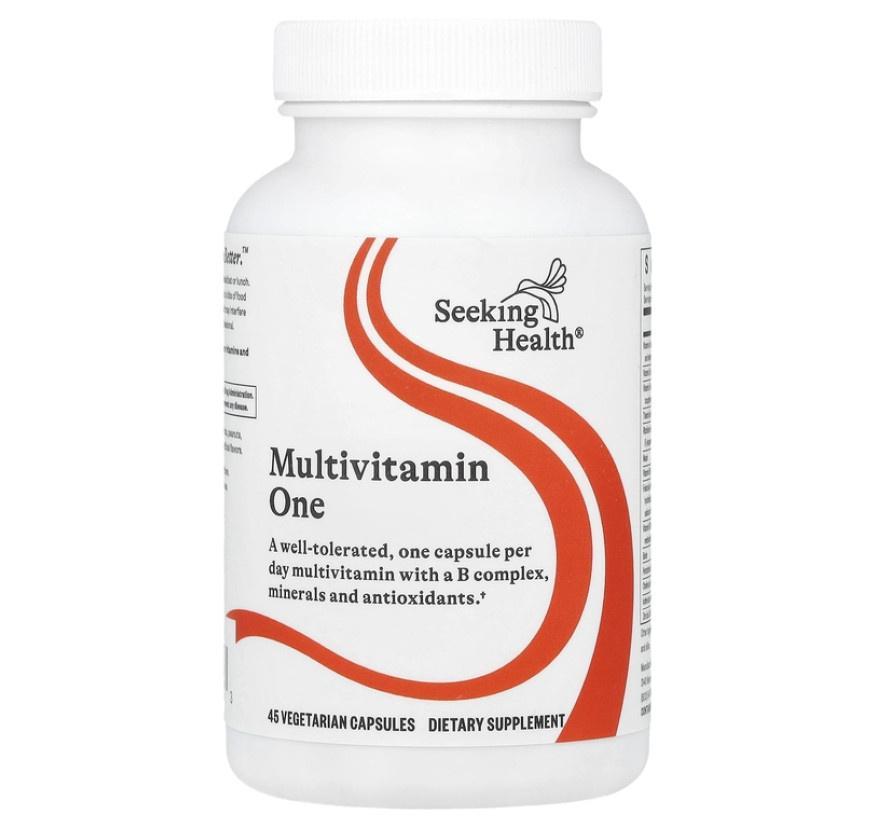 Seeking Health, Оптимальный поливитаминный комплекс, 45 вегетарианских капсул