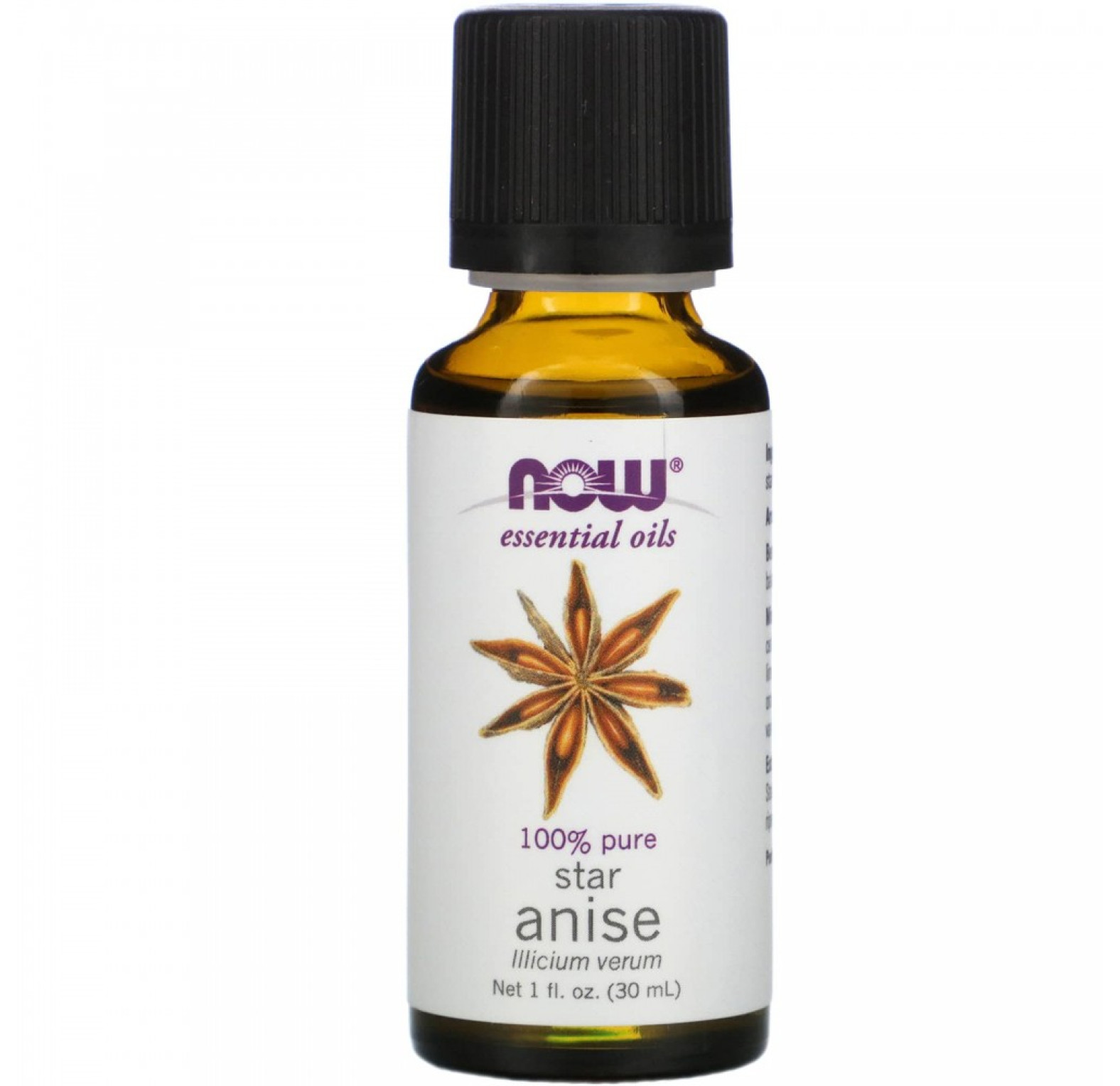 NOW Foods, эфирные масла, анис звездчатый, 30 мл (1 жидк. унция)