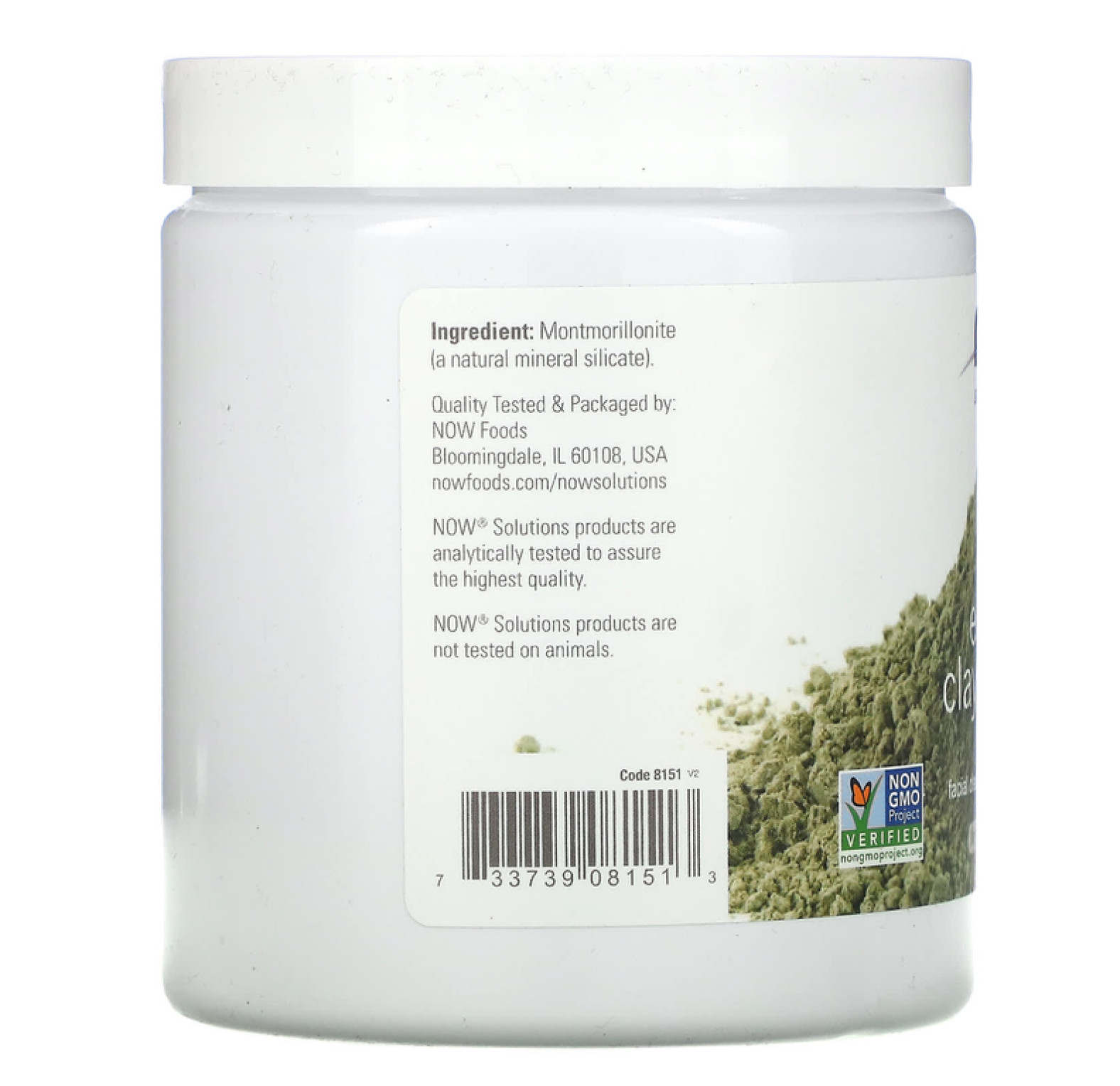 NOW Foods, Solutions, European Clay Powder, 397 г 