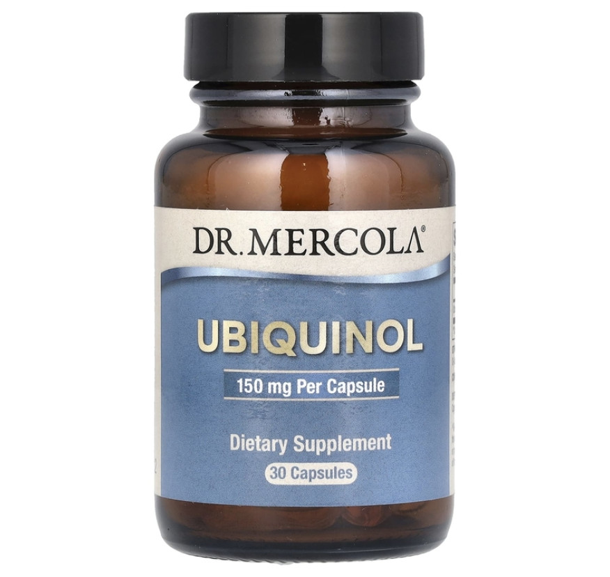 Dr. Mercola, убихинол, 150 мг, 30 капсул