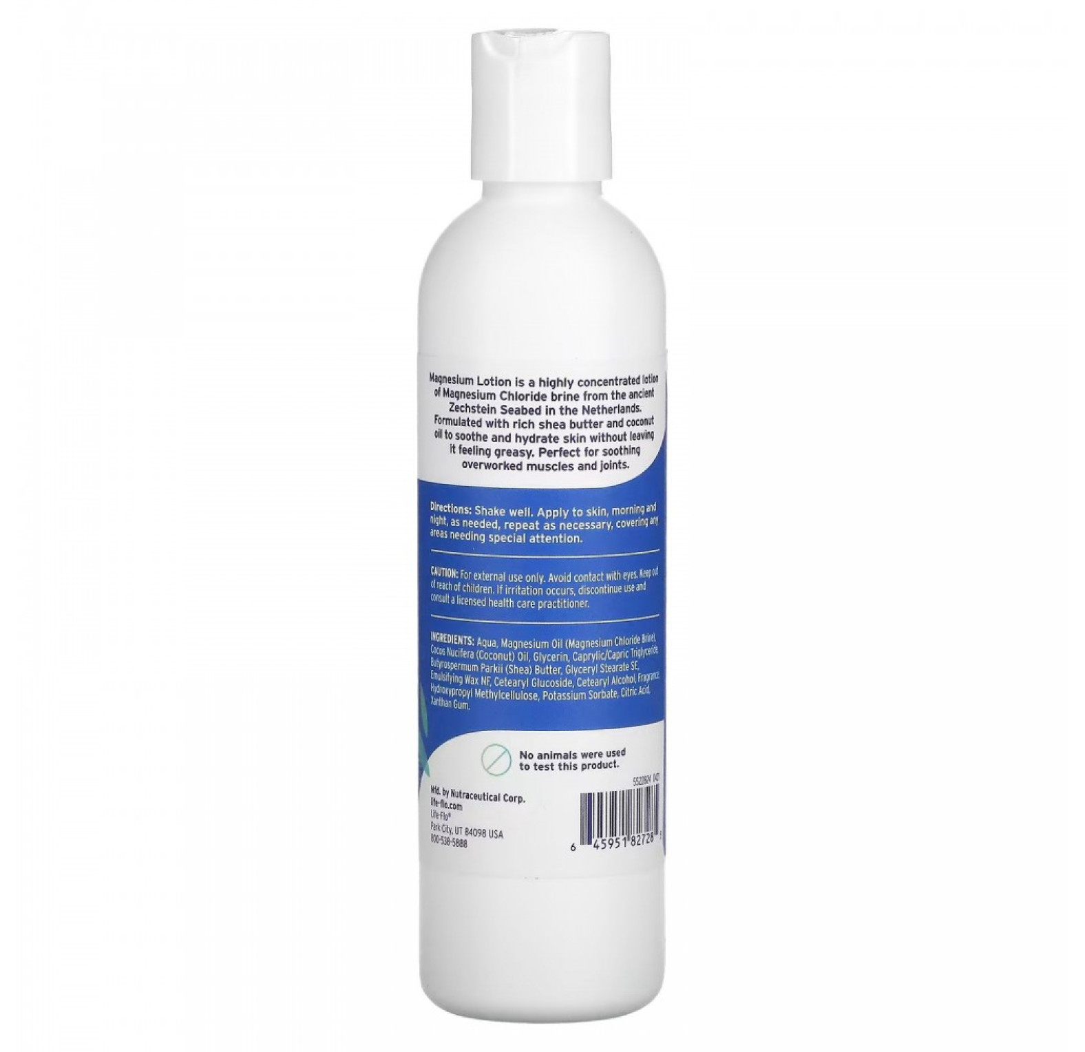 Life-flo, магниевый лосьон, ваниль, 237 мл (8 жидк. унций)