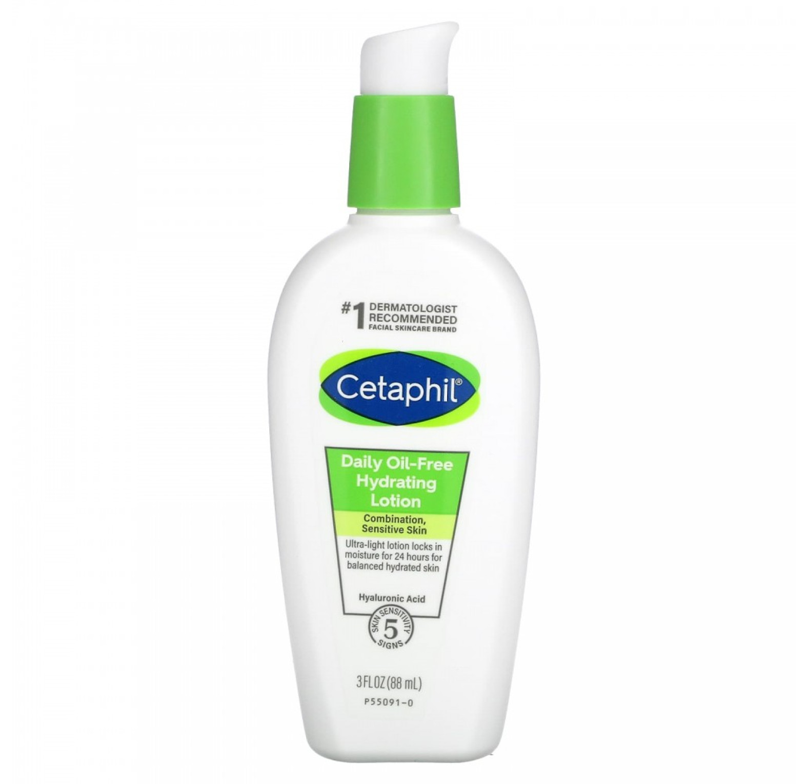 Cetaphil, Увлажняющий лосьон на каждый день с гиалуроновой кислотой, 88 мл