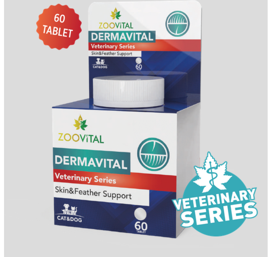 Zoovital, Дермавитал, 60 таблеток