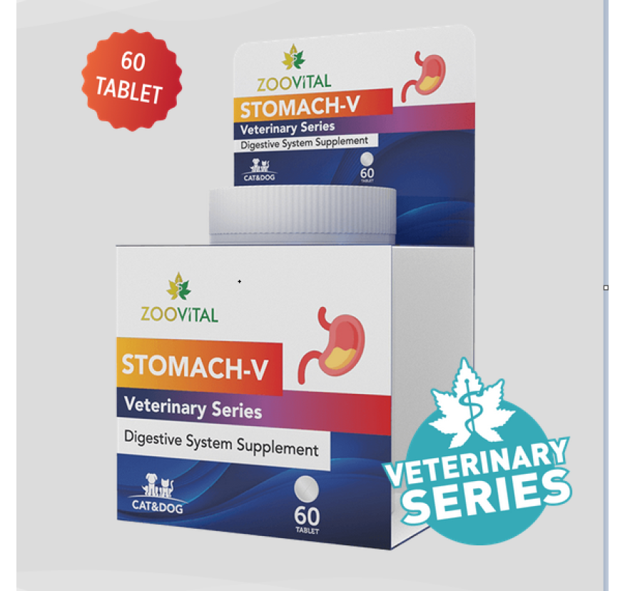 Zoovital, Stomach-V, 60 таблеток