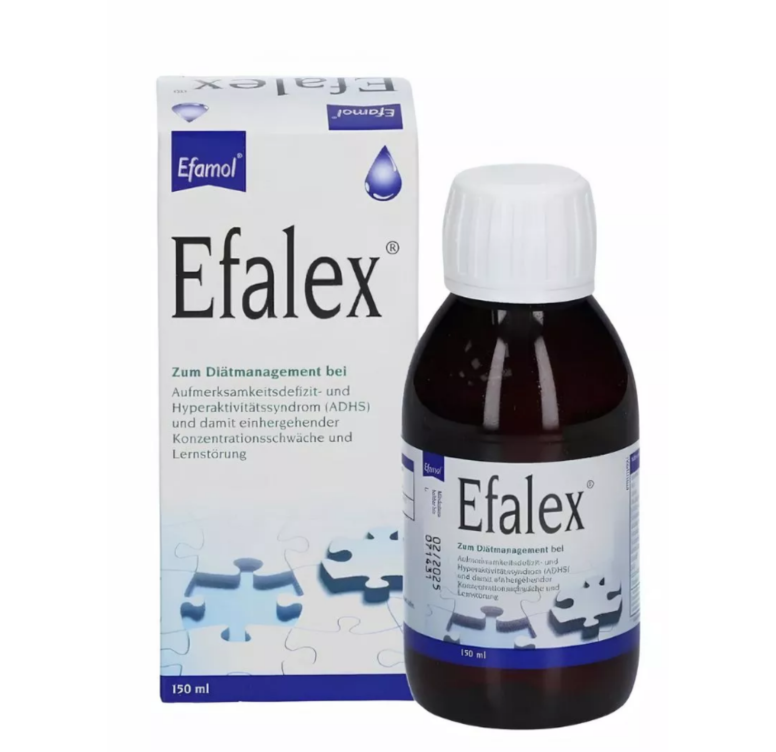 Efamol, Efalex, Сироп для поддержки работы мозга, 150 мл