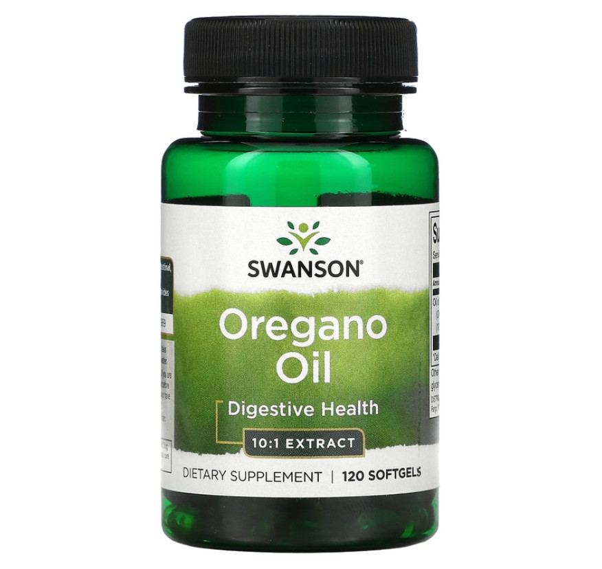 Swanson, Масло орегано, 120 мягких таблеток