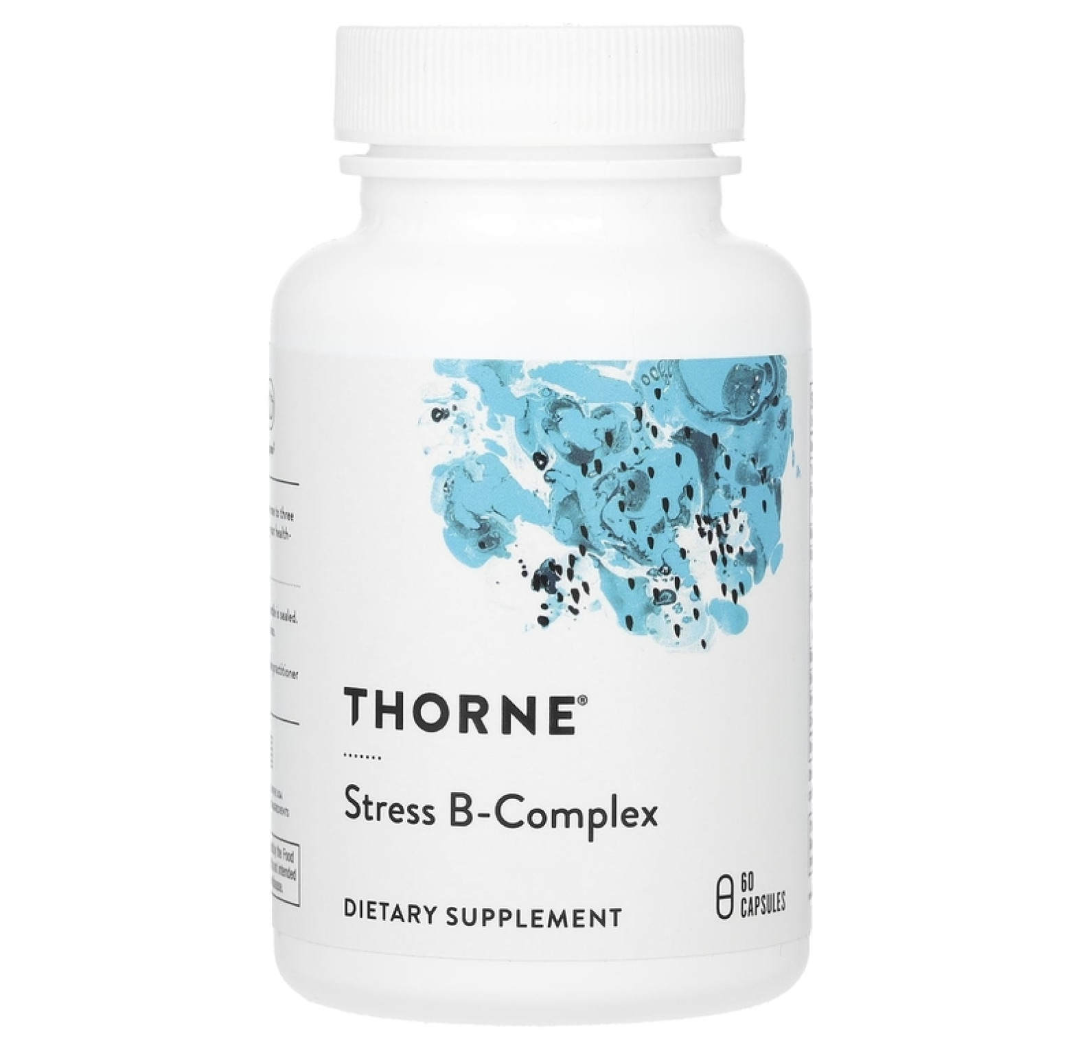 Thorne, комплекс витаминов группы B, против стресса, 60 капсул