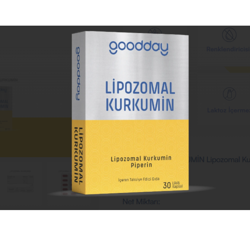 Липосомальный куркумин GoodDay, 30 жидких капсул