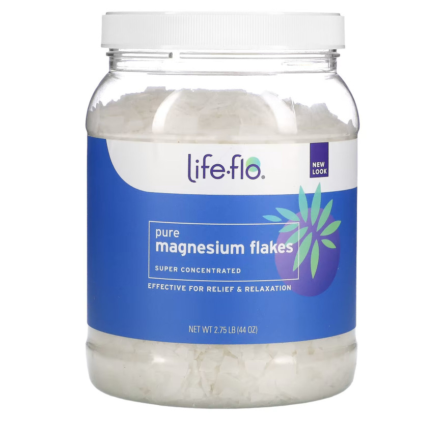 Life-flo, Хлопья чистого магния, суперконцентрированные, 1247,38 г