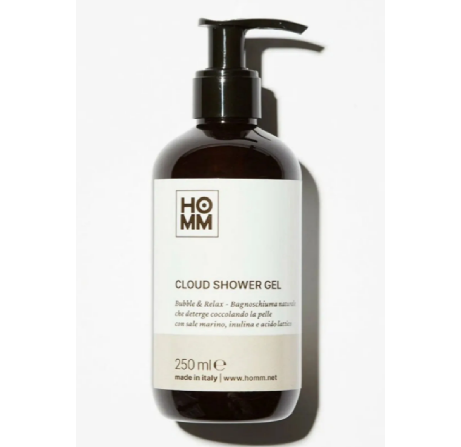 Homm, Очищающий гель для душа, 250 мл. 		