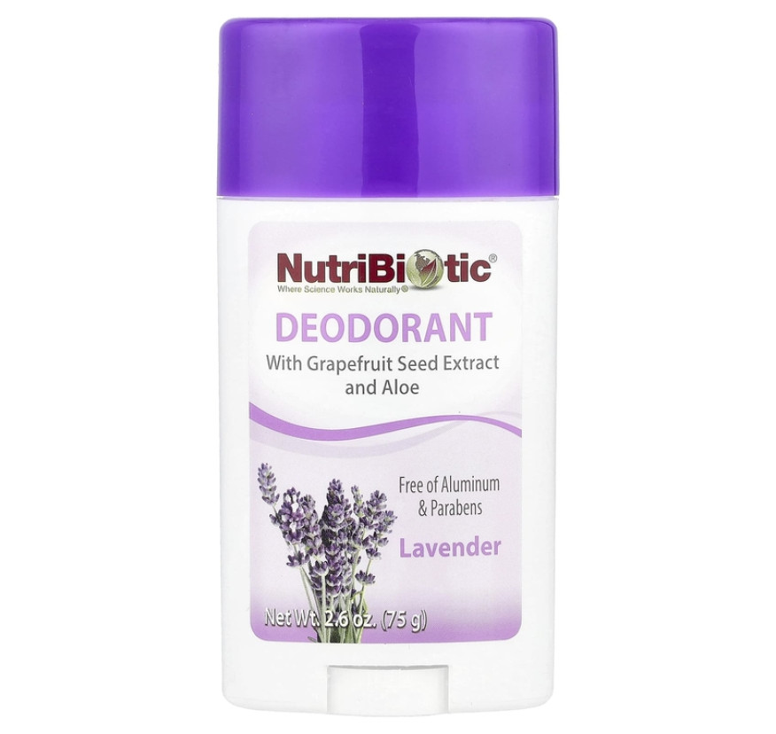 NutriBiotic, Дезодорант, лаванда, 75 г