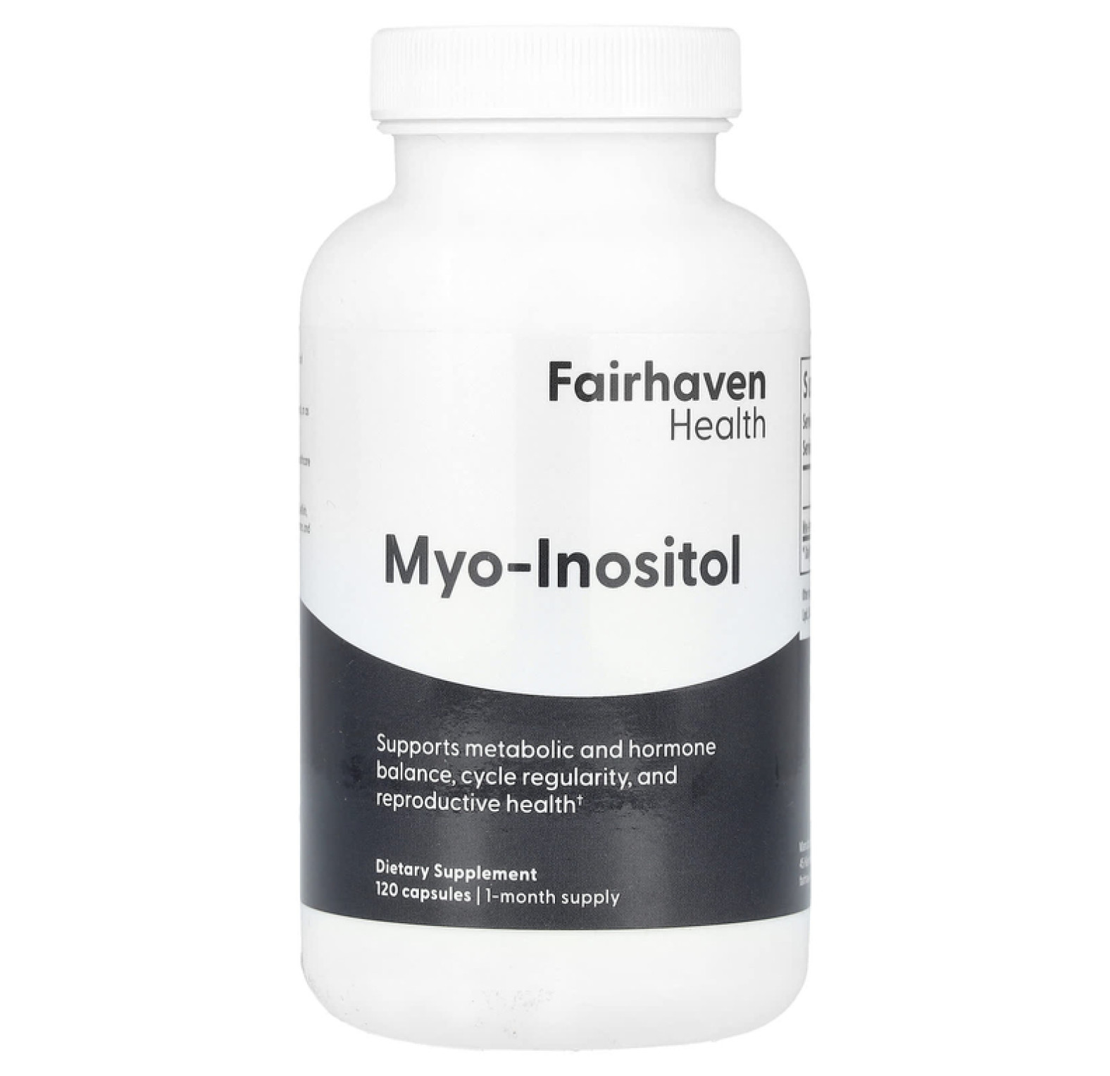 Fairhaven Health, мио-Инозитол, для женщин и мужчин, 120 капсул