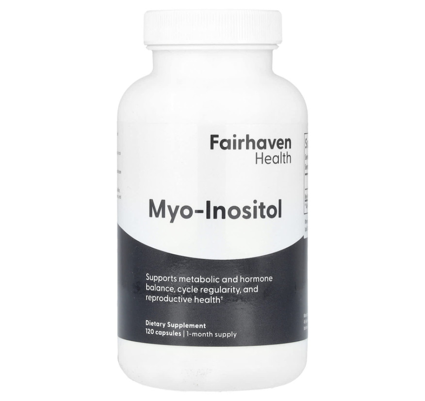 Fairhaven Health, мио-Инозитол, для женщин и мужчин, 120 капсул