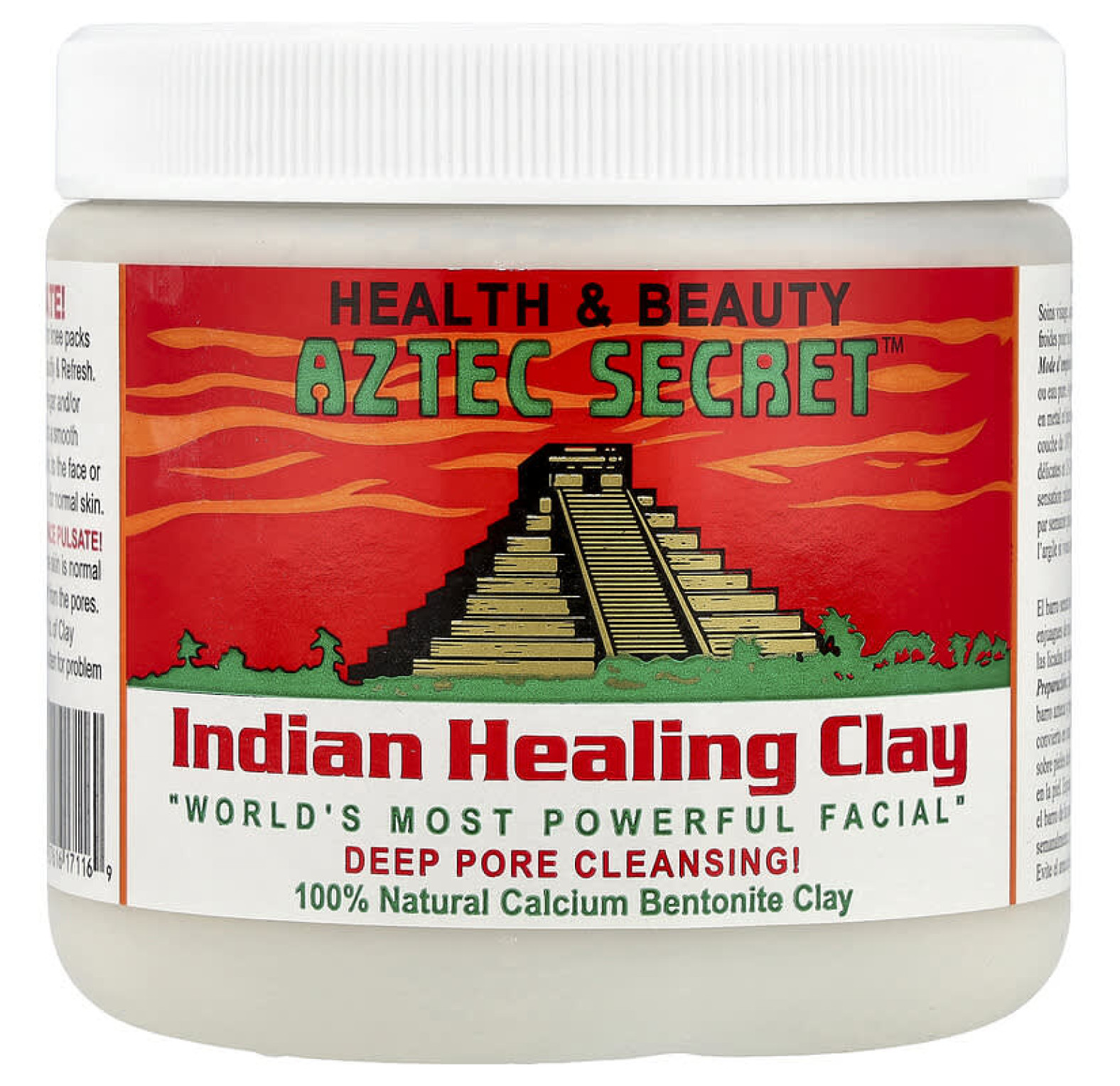 Aztec Secret, Индейская лечебная глина, 1 фунт (454 г)