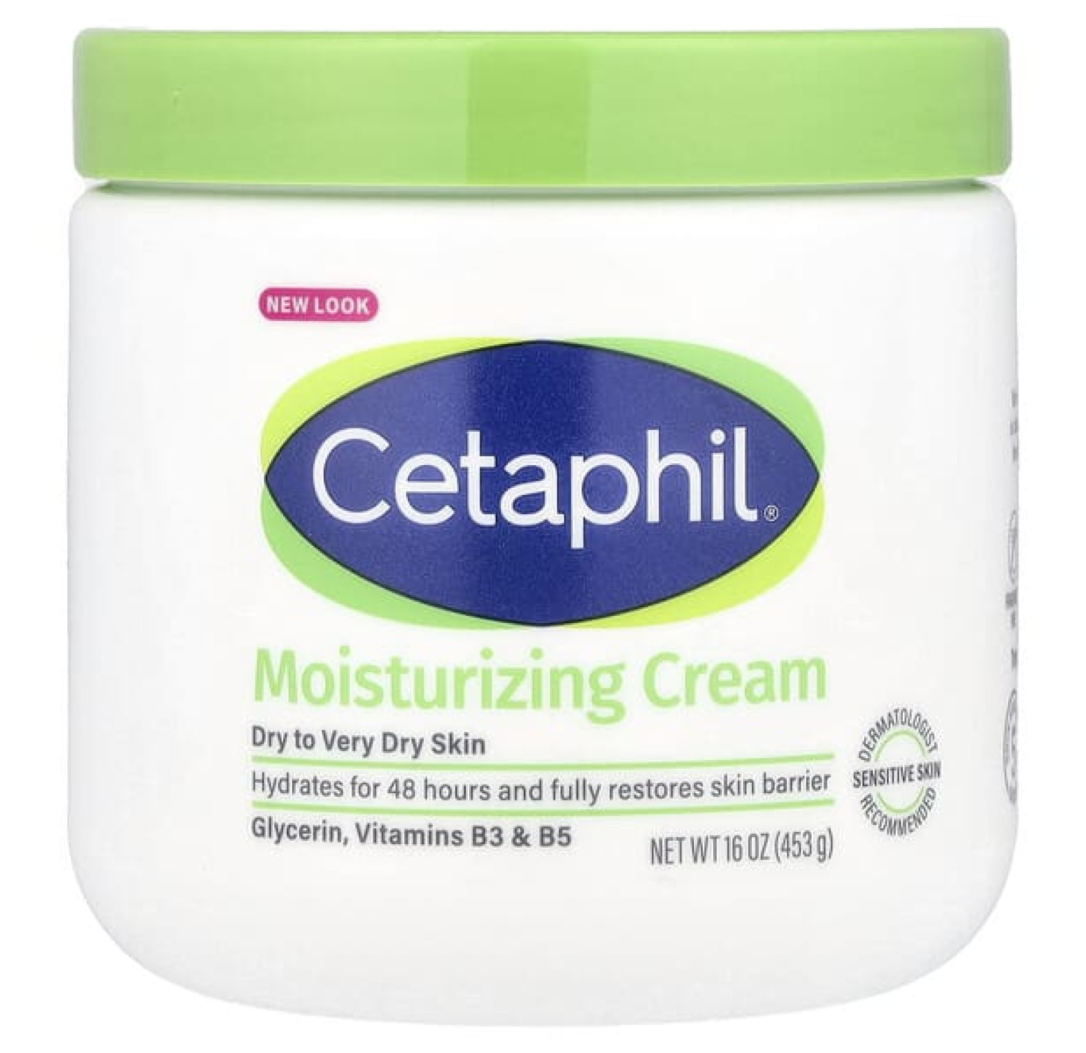 Cetaphil, Увлажняющий крем, без отдушек, 453 г