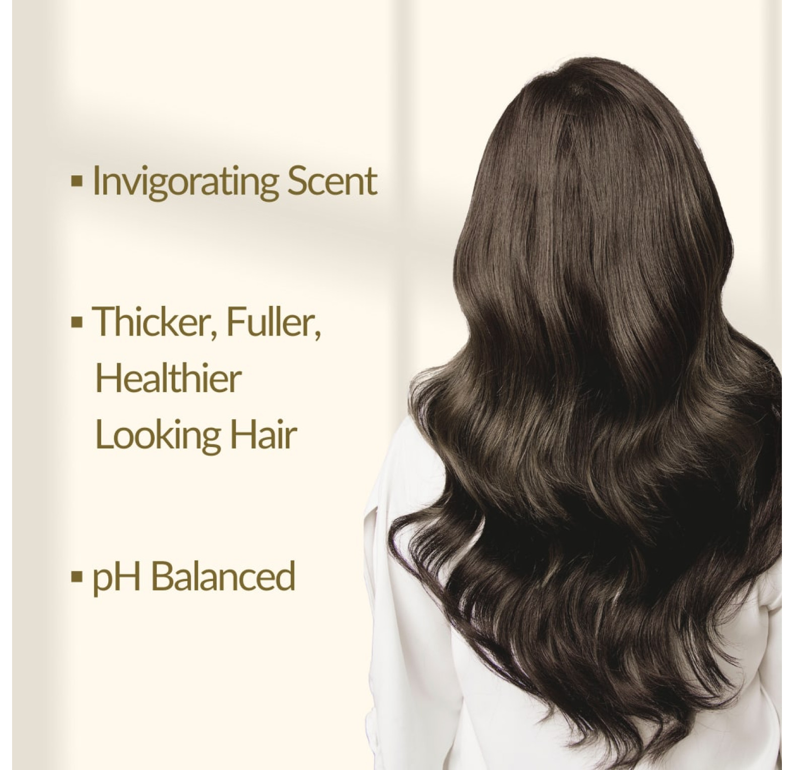 Mild By Nature, шампунь для густоты волос, комплекс витаминов группы B и биотин, с цитрусовым ароматом, 473 мл)