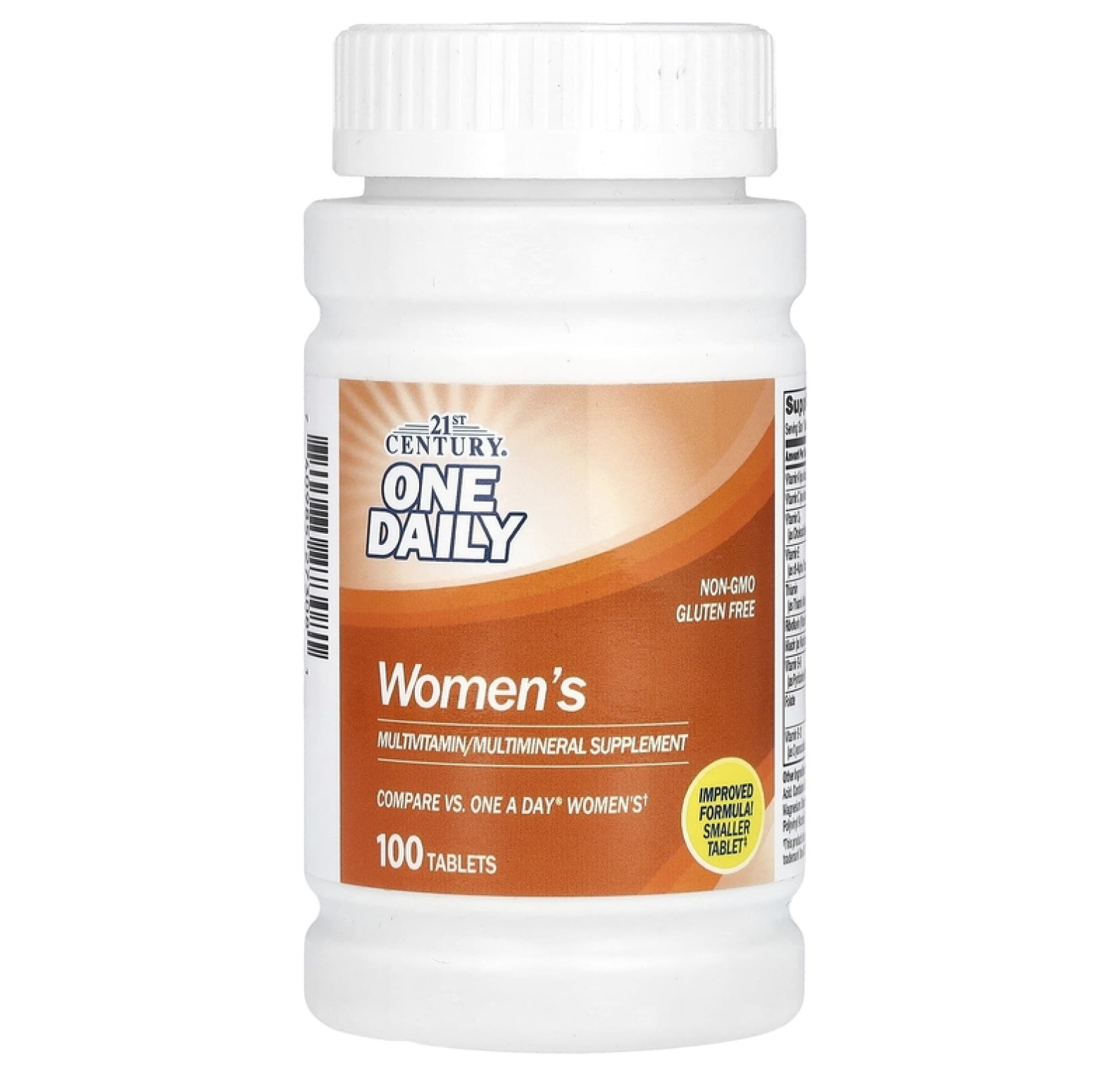 21st Century, One Daily, мультивитаминная и мультиминеральная добавка для женщин, 100 таблеток