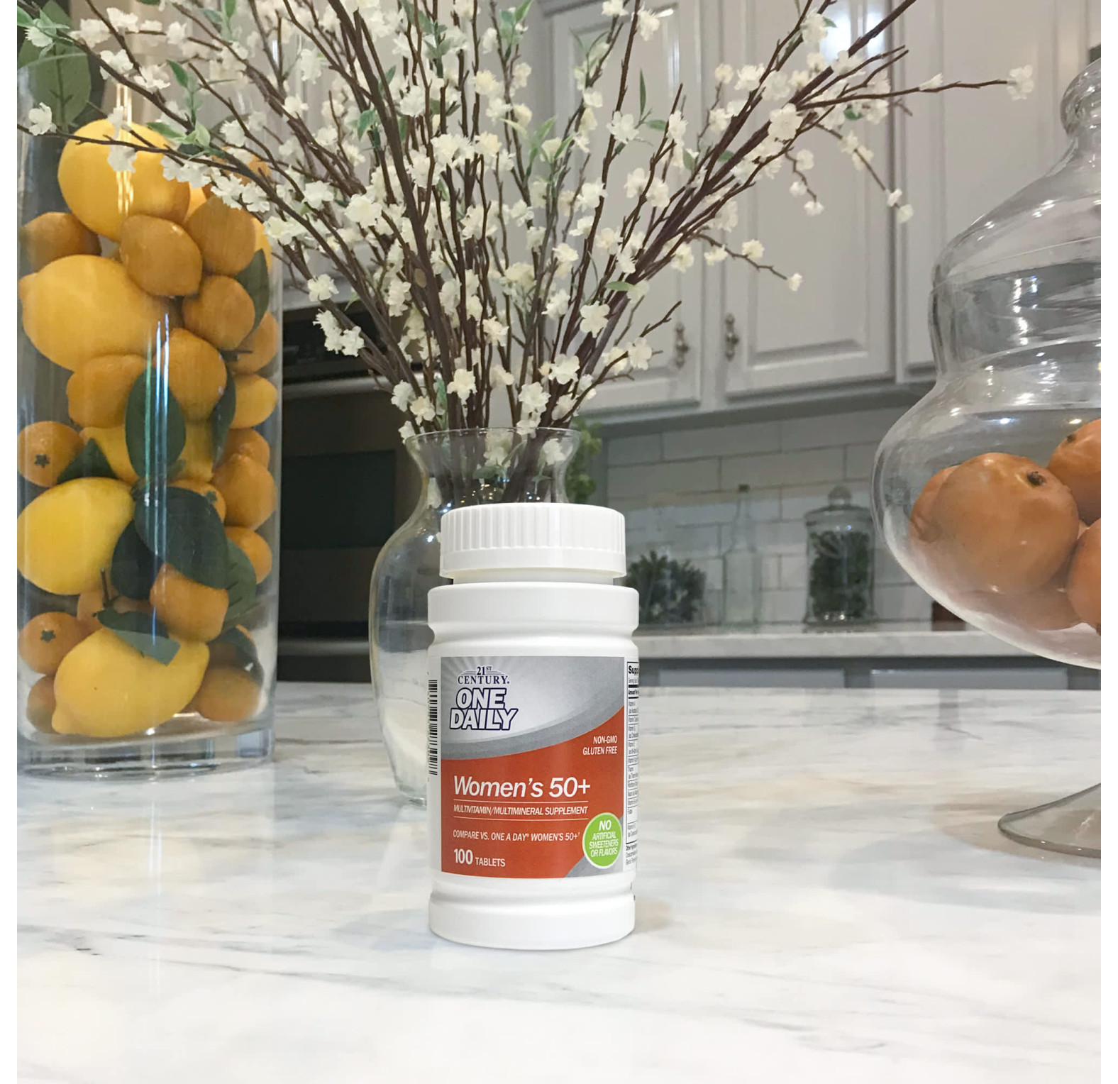 21st Century, One Daily, мультивитамины и мультиминералы для женщин старше 50 лет, 100 таблеток