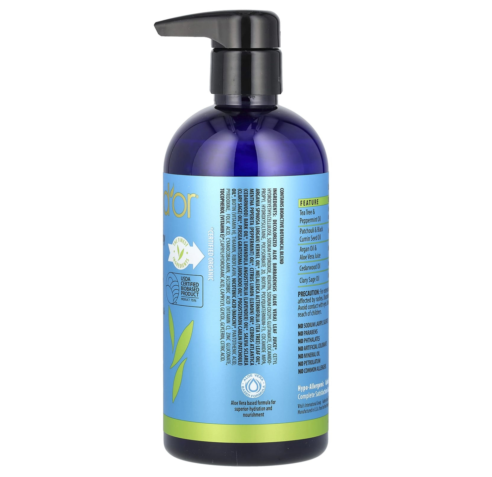 Pura D'or, Scalp Therapy Shampoo, шампунь для ухода за кожей головы, 473 мл