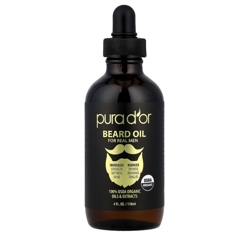 Pura D'or, Масло для бороды, 118 мл
