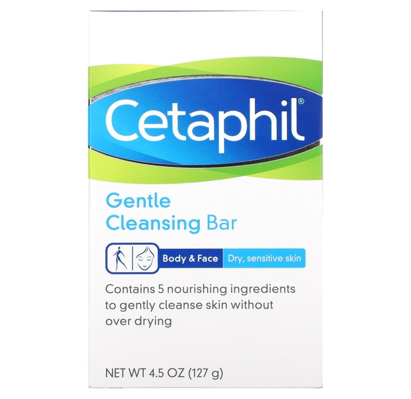 Cetaphil, мягкое очищающее средство, 127 г