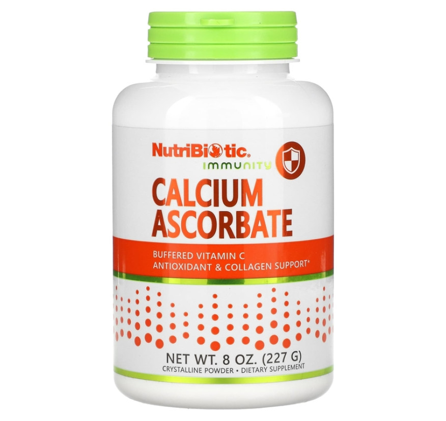 NutriBiotic, Immunity, аскорбат кальция, 227 г
