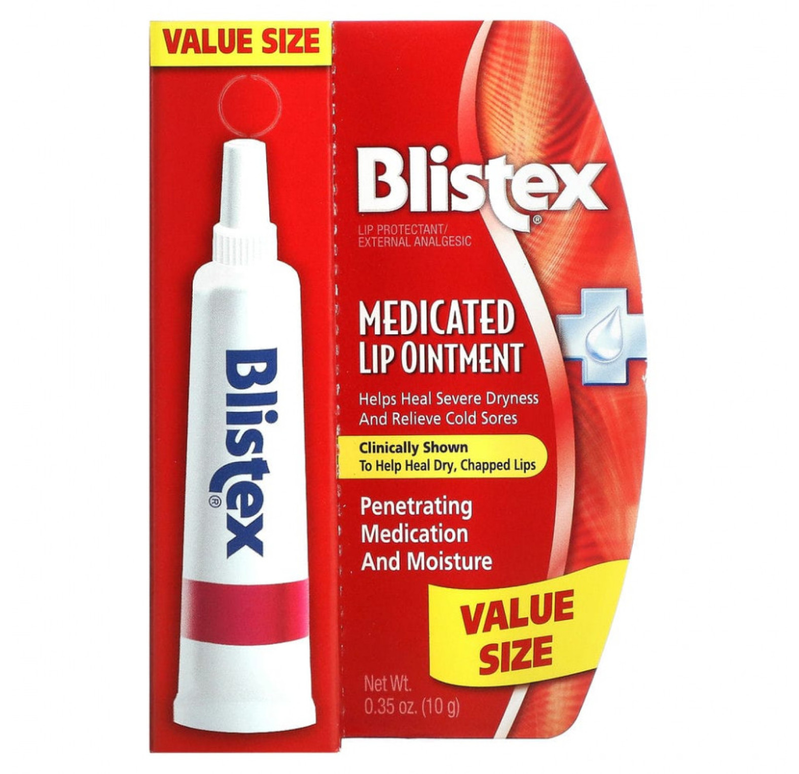 Blistex, Лечебная мазь для губ, 10 г