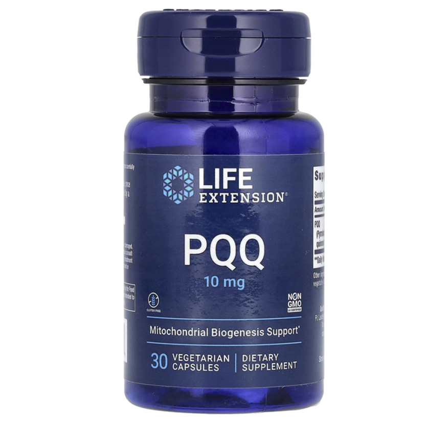 Life Extension, Капсулы с PQQ (пирролохинолинхиноном), 10 мг, 30 вегетарианских капсул