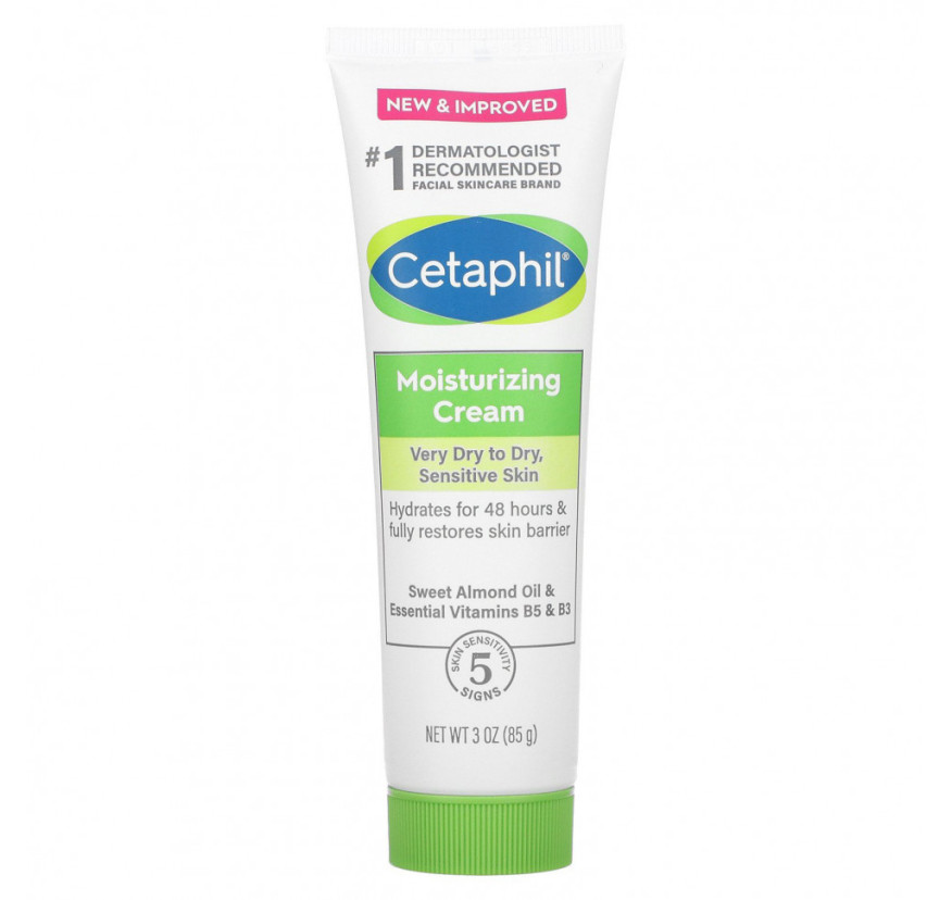 Cetaphil, Увлажняющий крем, без отдушек, 85 г