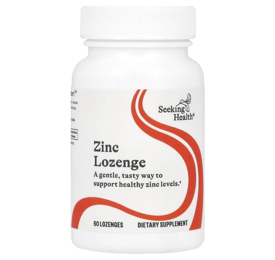 Seeking Health, Optimal Zinc, 60 пастилок