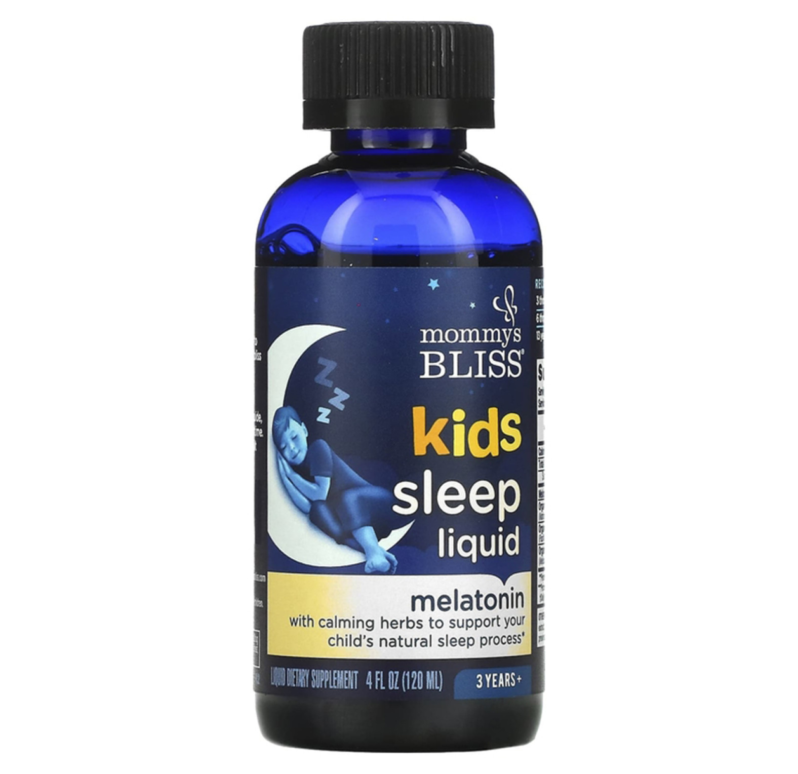 Mommy's Bliss, Kids, Мелатонин, детям от 3 лет, вкус винограда, 120 мл