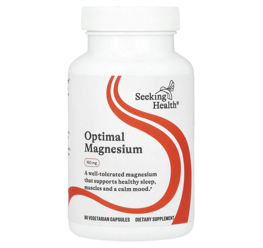 Seeking Health, Optimal Magnesium, 150 мг, 100 вегетарианских капсул