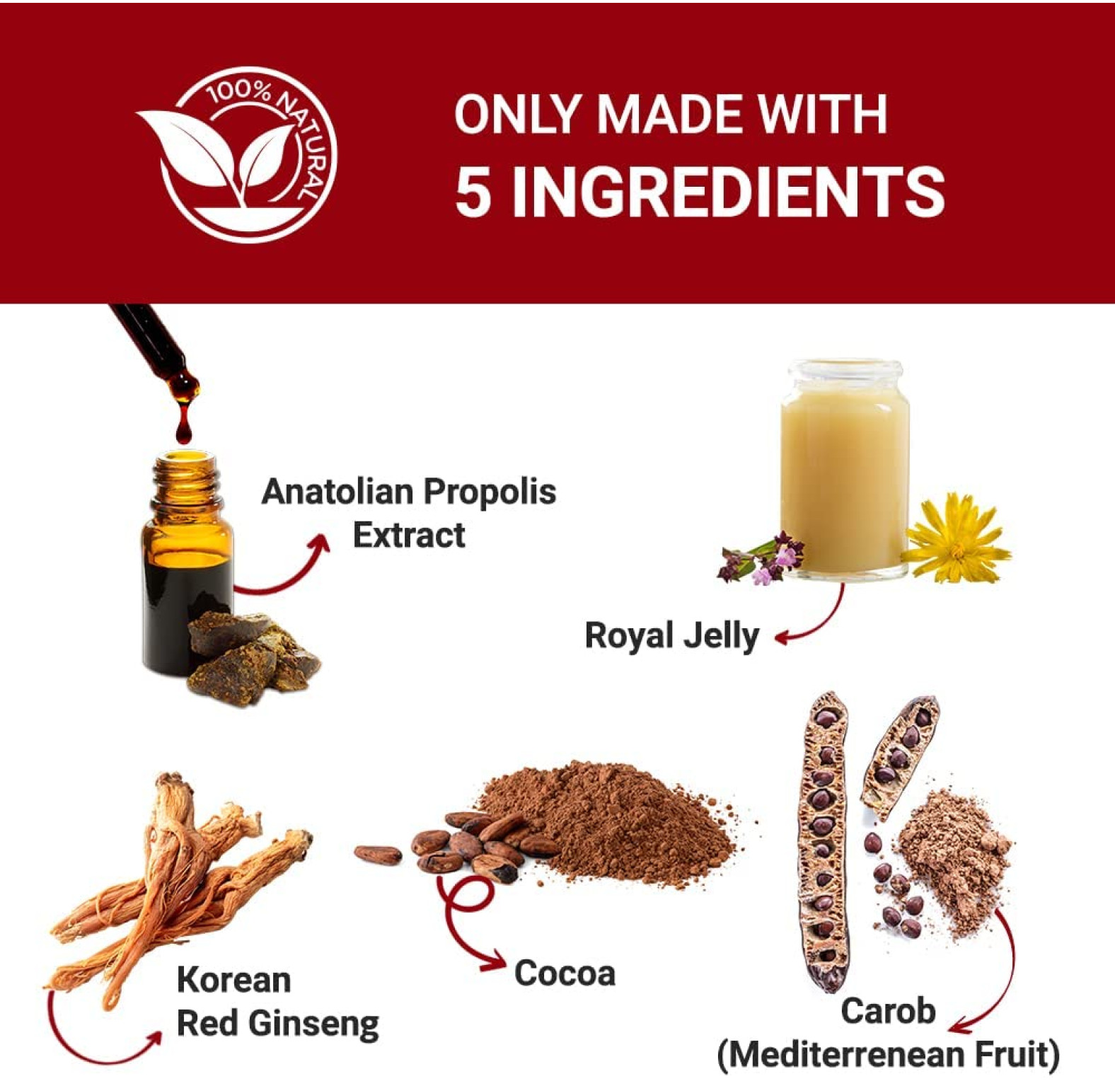 BEE&YOU/ Комплекс с маточным молочком, женьшенем и прополисом,60 шт