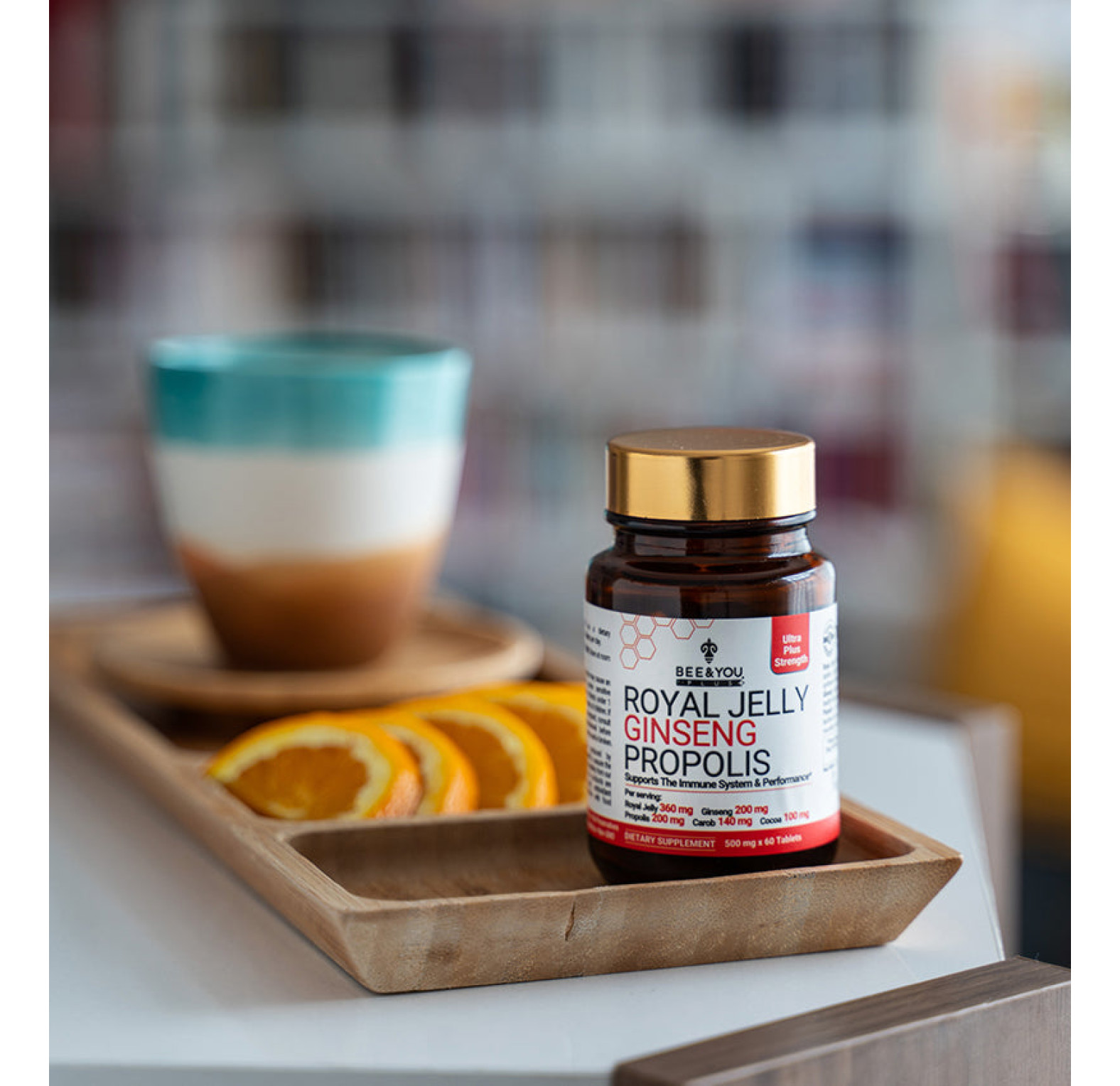 BEE&YOU/ Комплекс с маточным молочком, женьшенем и прополисом,60 шт