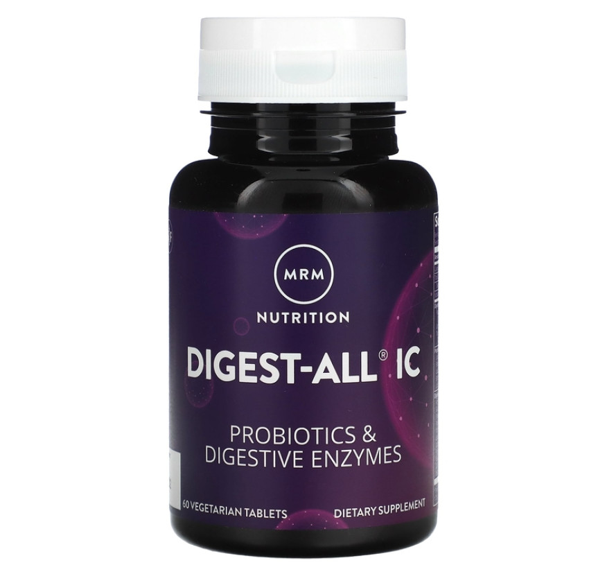 MRM Nutrition, Digest-All IC, 60 вегетарианских таблеток